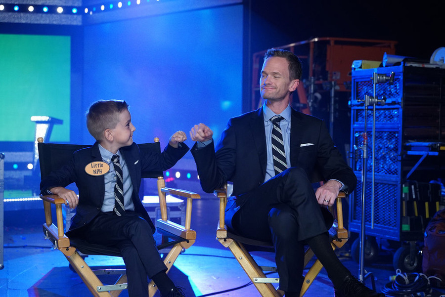 Still of Neil Patrick Harris and Nathaniel Motulsky in Best Time Ever with Neil Patrick Harris (2015)