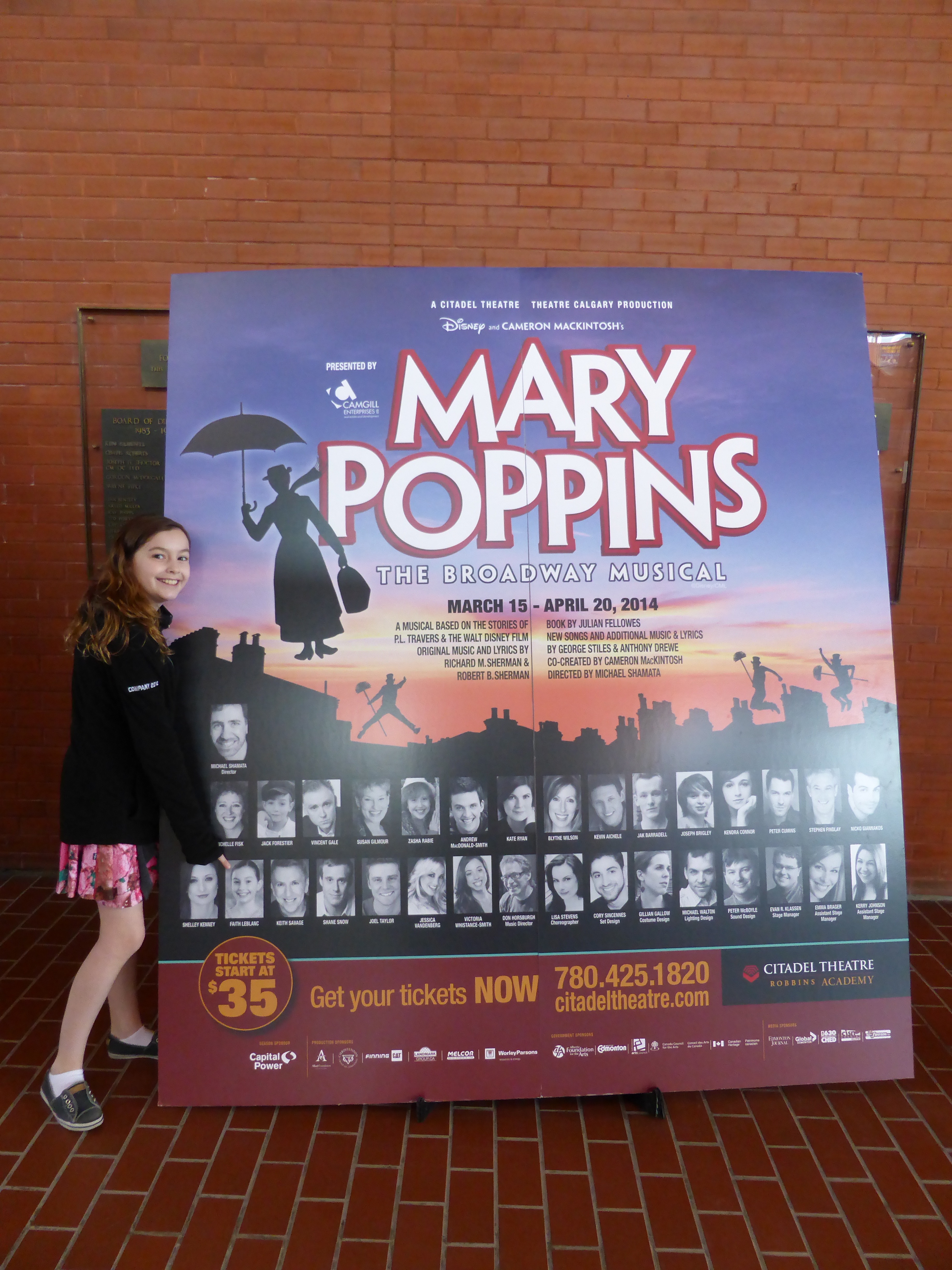 I had such fun doing Mary Poppins!