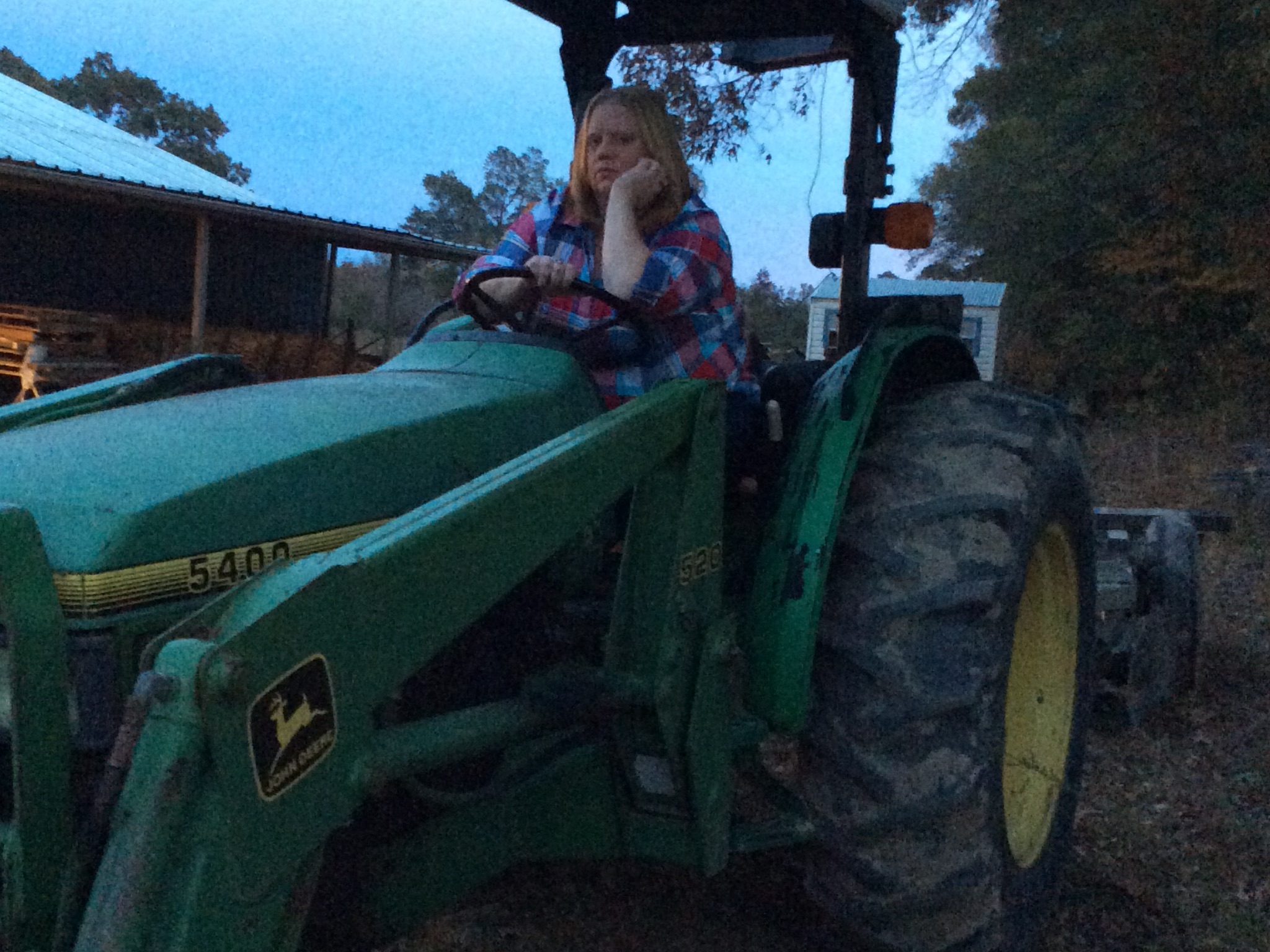 Me and my old john Deere