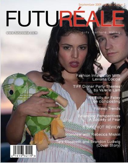 BRANDON LUDWIG cover of Futureale Magazine