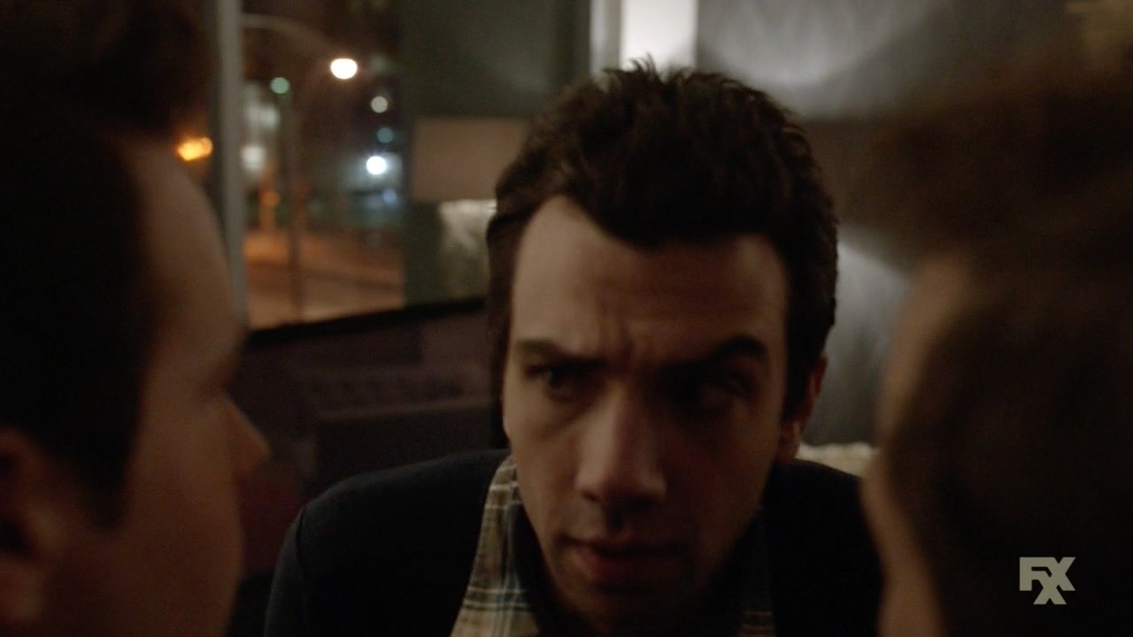 Brandon Ludwig playing opposite Jay Baruchel on TV Series Man Seeking Woman (left Brandon Ludwig middle Jay Baruchel, right Jeremy Ferdman)