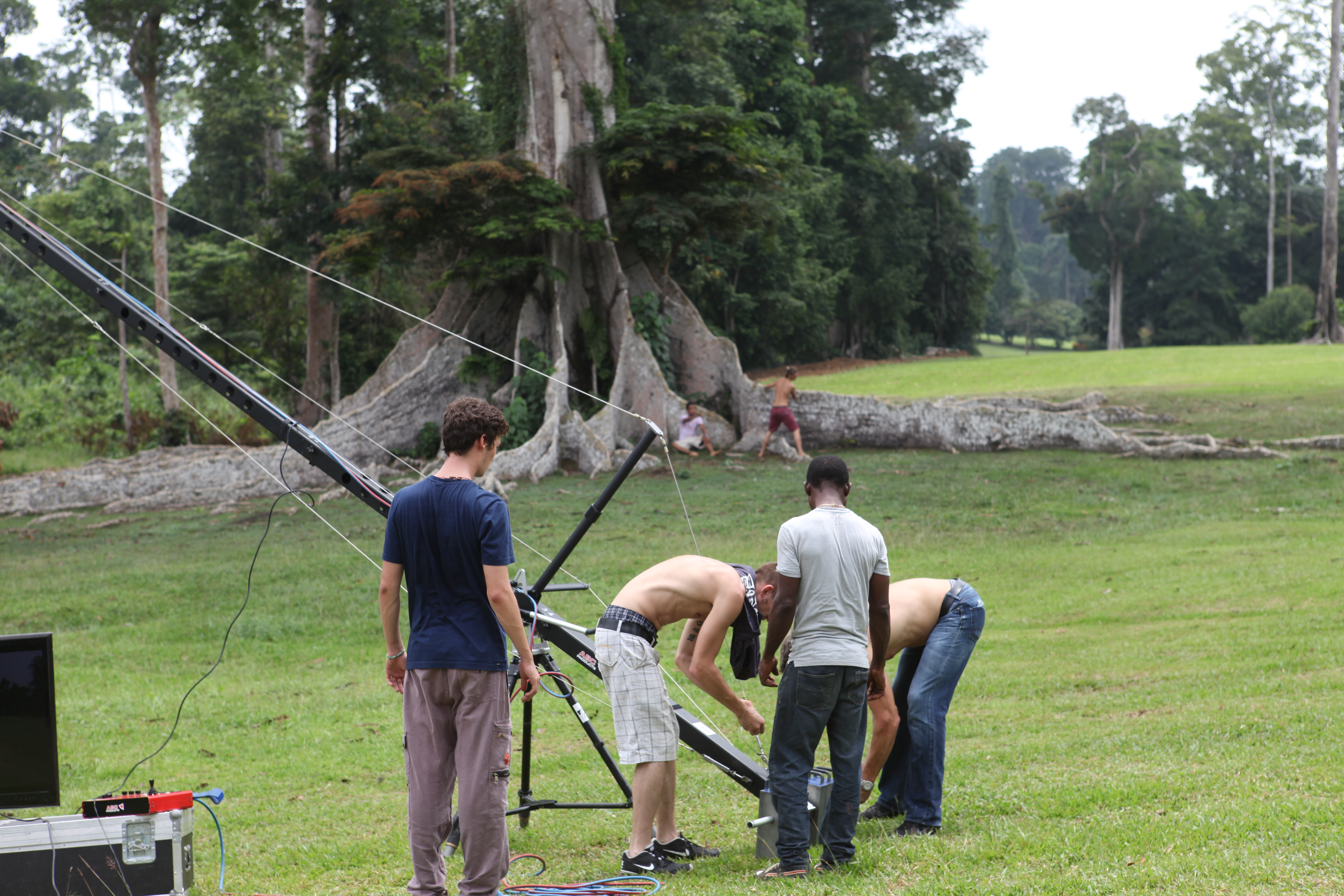 Life Line (2015) Film set: Cameroon, Kribi Golf