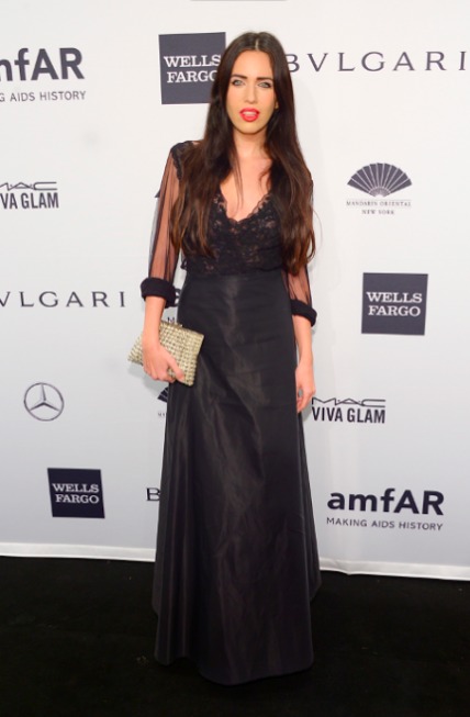 Diana Lado attends amfAR gala in New York, NY