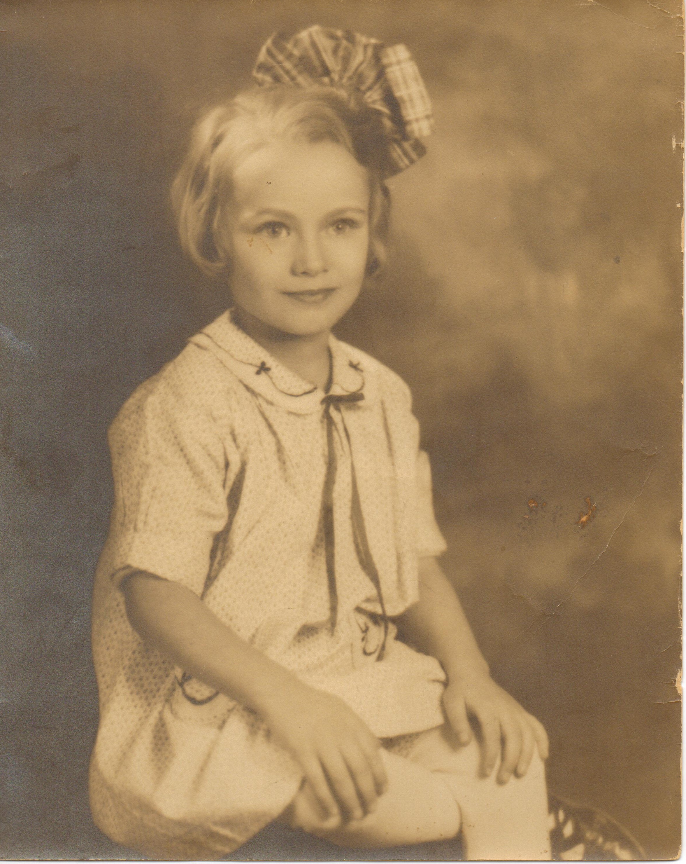 Betty Jane Pike, circa 1930