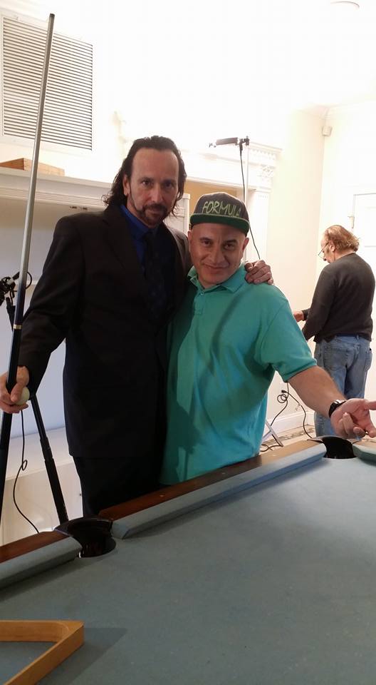 On Set fort he movie Streetz with Director Eddie Rocky Rivera. I play Dr. Sal