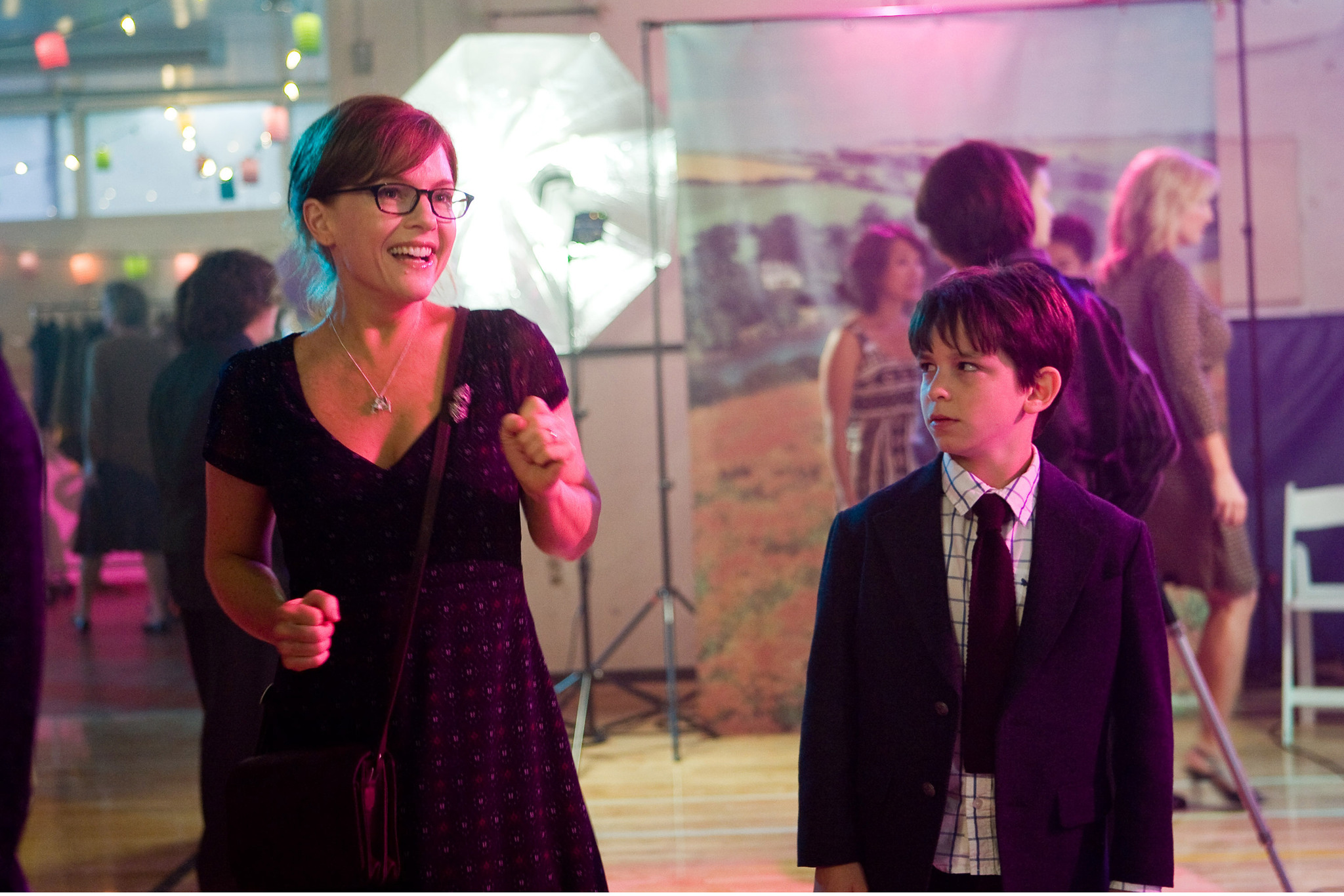 Still of Rachael Harris and Zachary Gordon in Diary of a Wimpy Kid (2010)