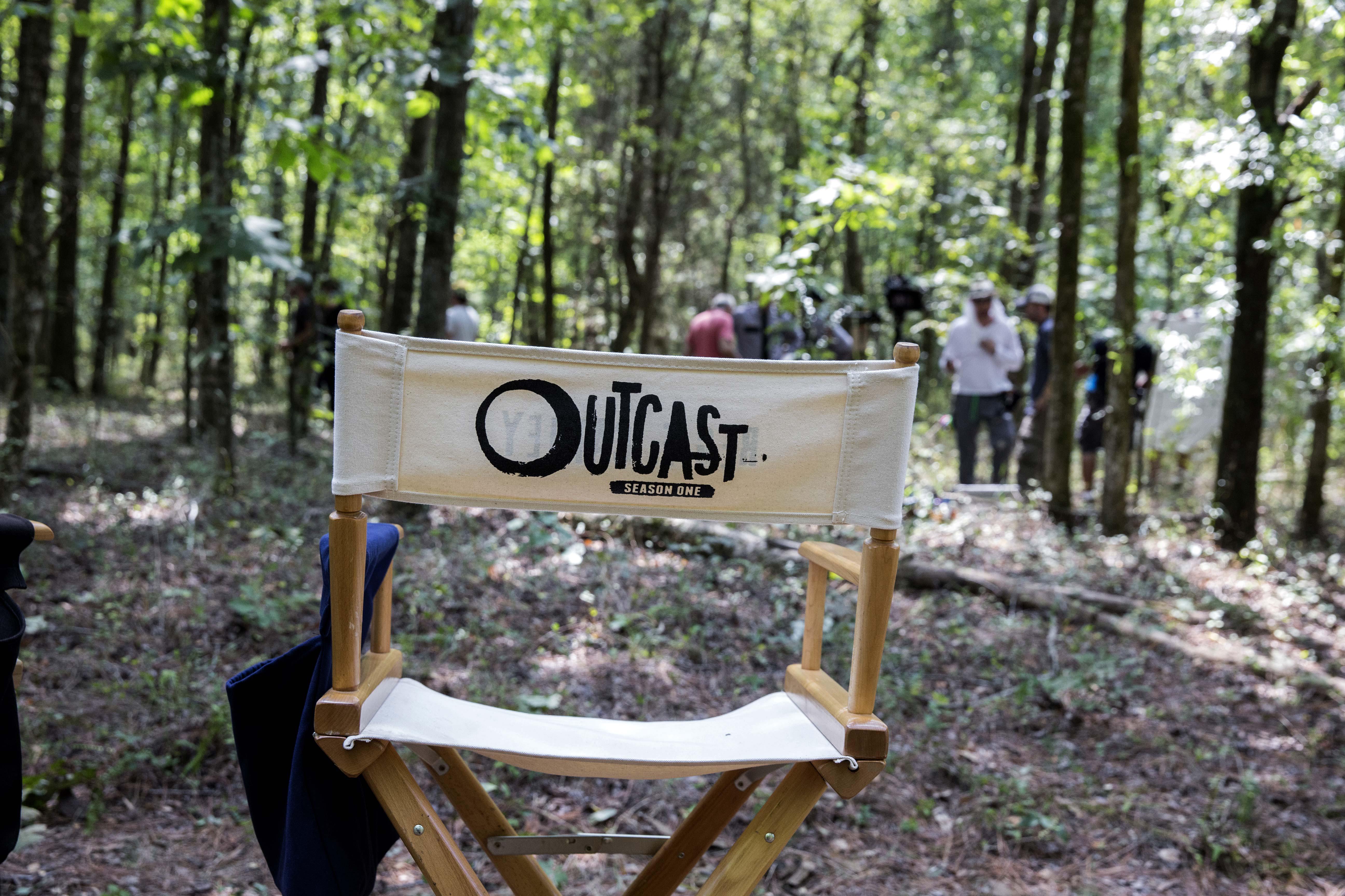 From the set of Cinemax Outcast