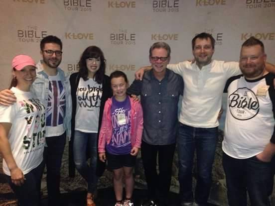 Steven Curtis Chapman, Danny Gokey, Francesca Battistelli, Brandon Heath and Brian Clackley