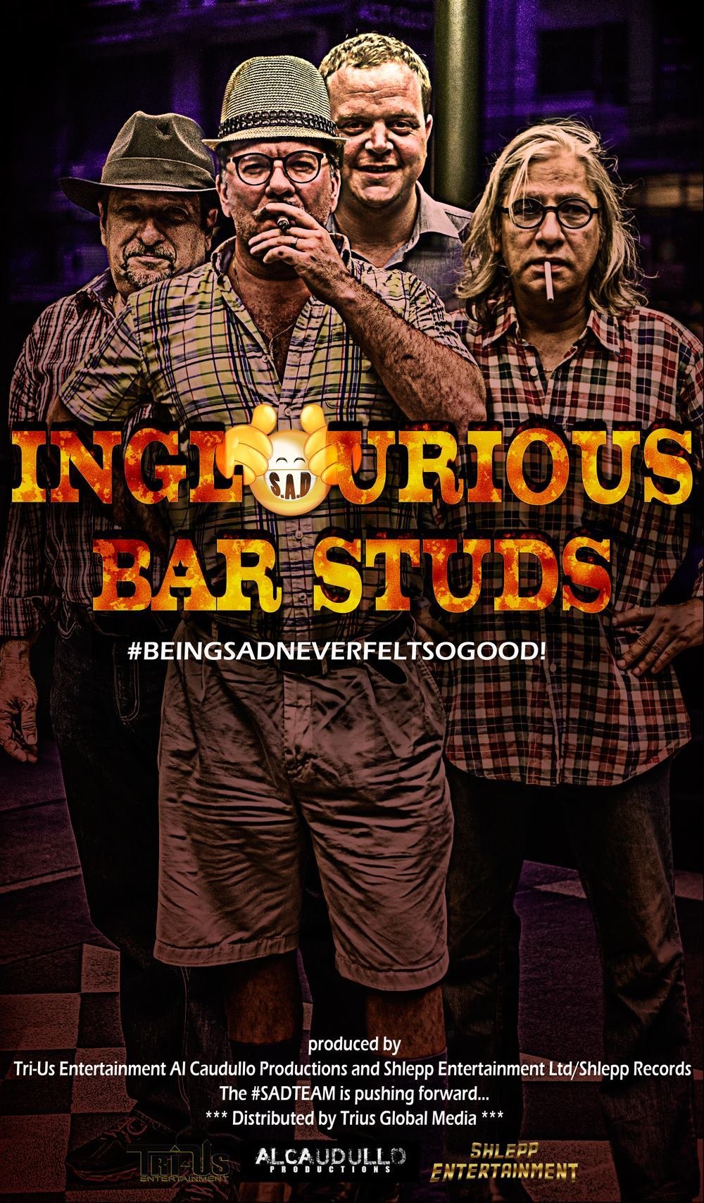 Inglorious Bar Studs alternative movie poster for S.A.D Sitting and Drinking