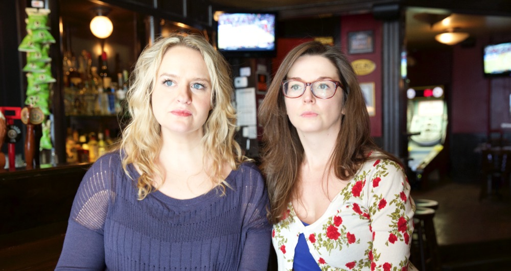 Lauren Berst and Amy Kersten in THE ULTIMATE WINGWOMAN CHALLENGE