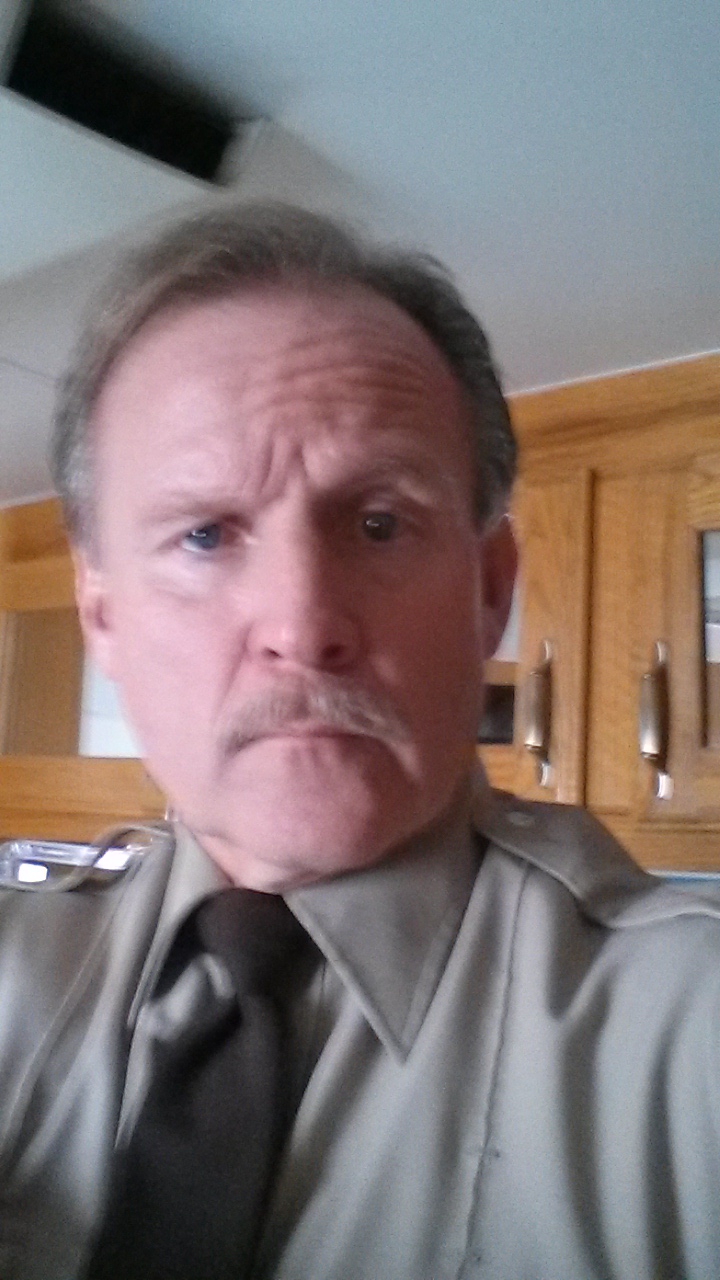 Deputy Sheriff on the set of ABC Blood & Oil