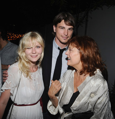 Susan Sarandon, Kirsten Dunst and Josh Hartnett at event of August (2008)