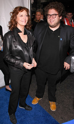 Susan Sarandon and Jonah Hill