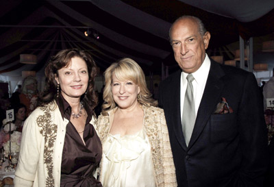 Susan Sarandon, Bette Midler and Oscar de la Renta