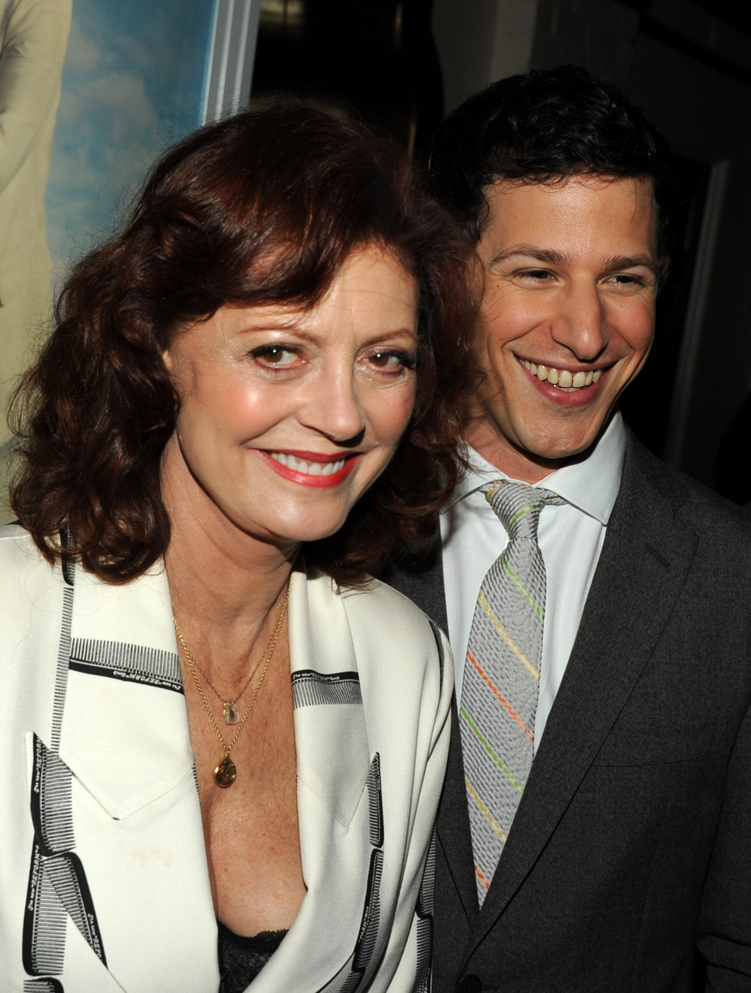 Susan Sarandon and Andy Samberg at event of Pakvaises tetis (2012)