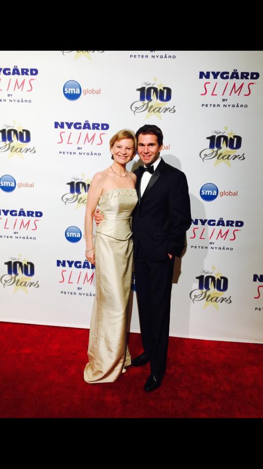 Natalia Romanova and Patrick Simons, Night of 100 Stars 2014, The Beverly Hilton