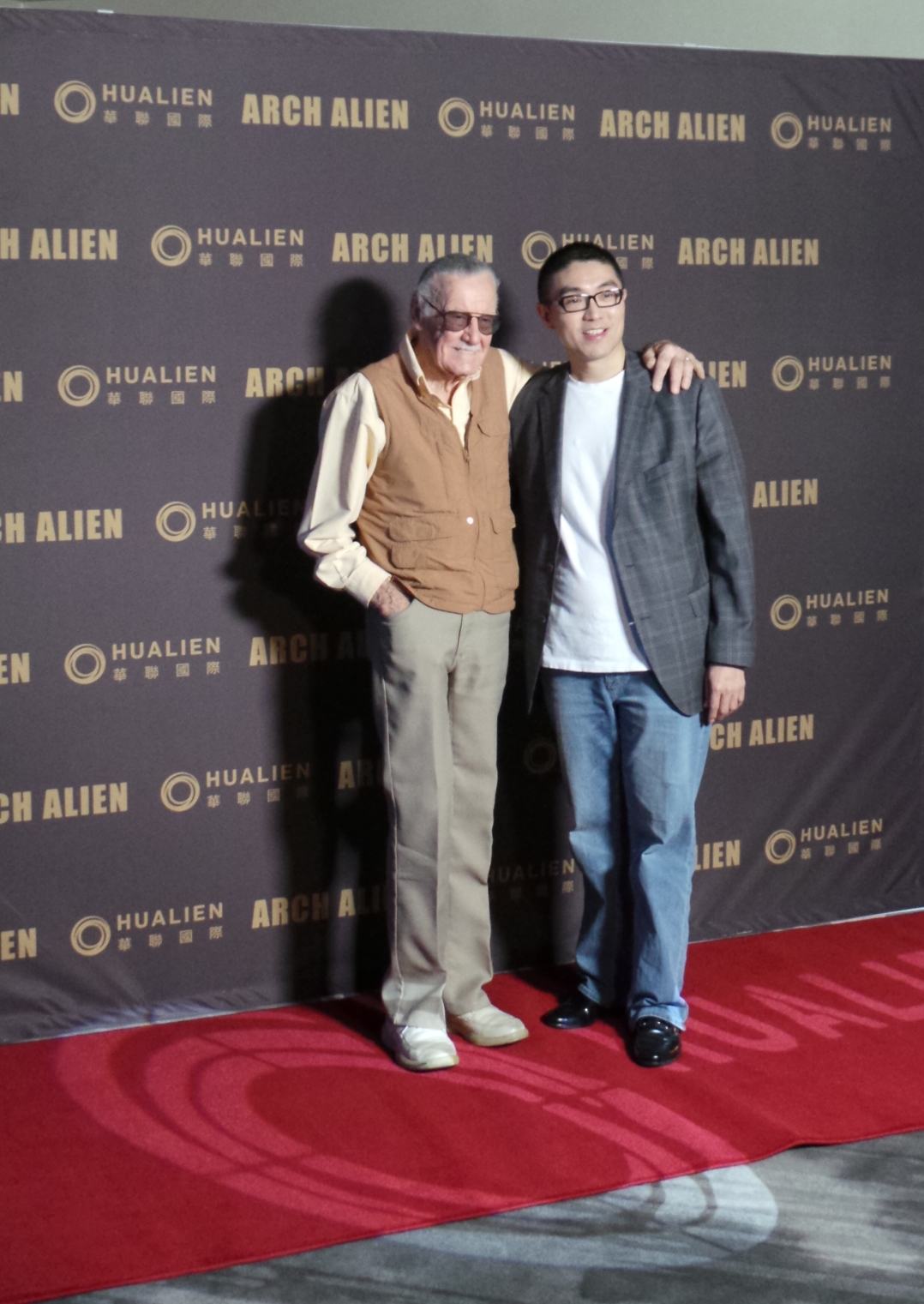 Stan Lee with George