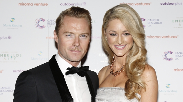 Storm and husband Ronan raise over £1million for Cancer Research UK at their annual the Emeralds & Ivy Ball, London 2015.
