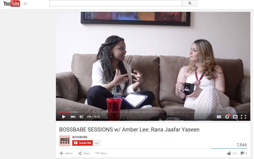Interview with Rana Jafaar Yaseen.