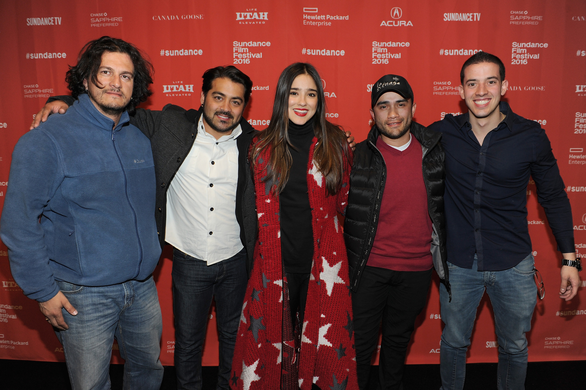 Del Castillo, Manolo Cruz, Viviana Serna, David Murillo R. and Carlos del Castillo at event of Between Sea and Land (2016)