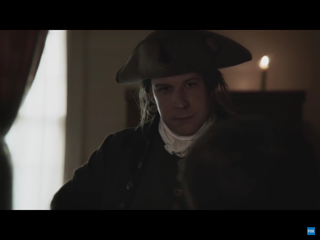 Dustin Lewis as Paul Revere in Sleepy Hollow Episode 304