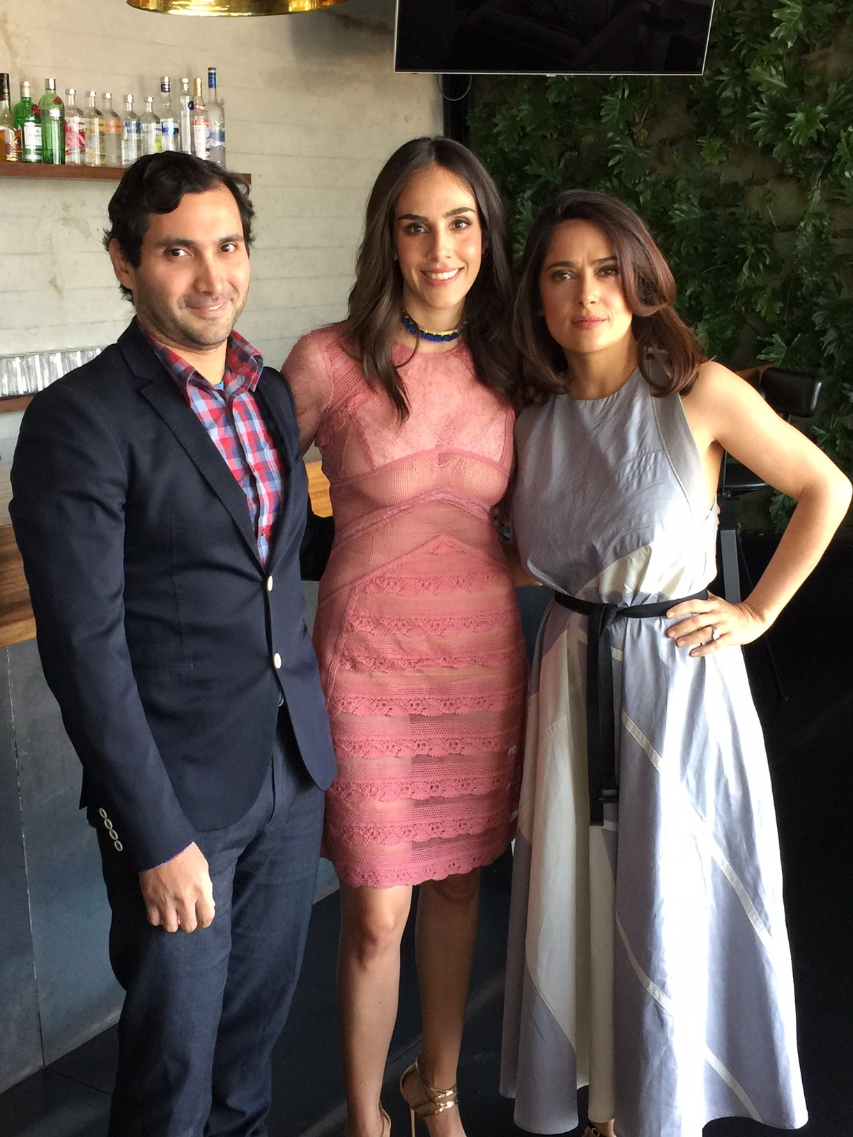 Said Elias, Sandra Echeverria, Salma Hayek