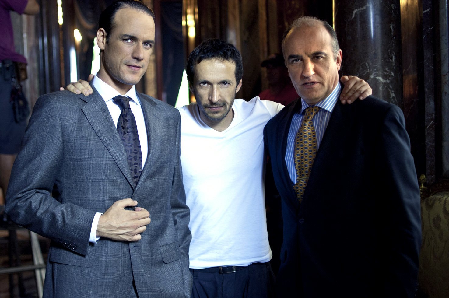 Salvador Calvo, Francesc Orella and Daniel Grao in Mario Conde, los días de gloria (2013)