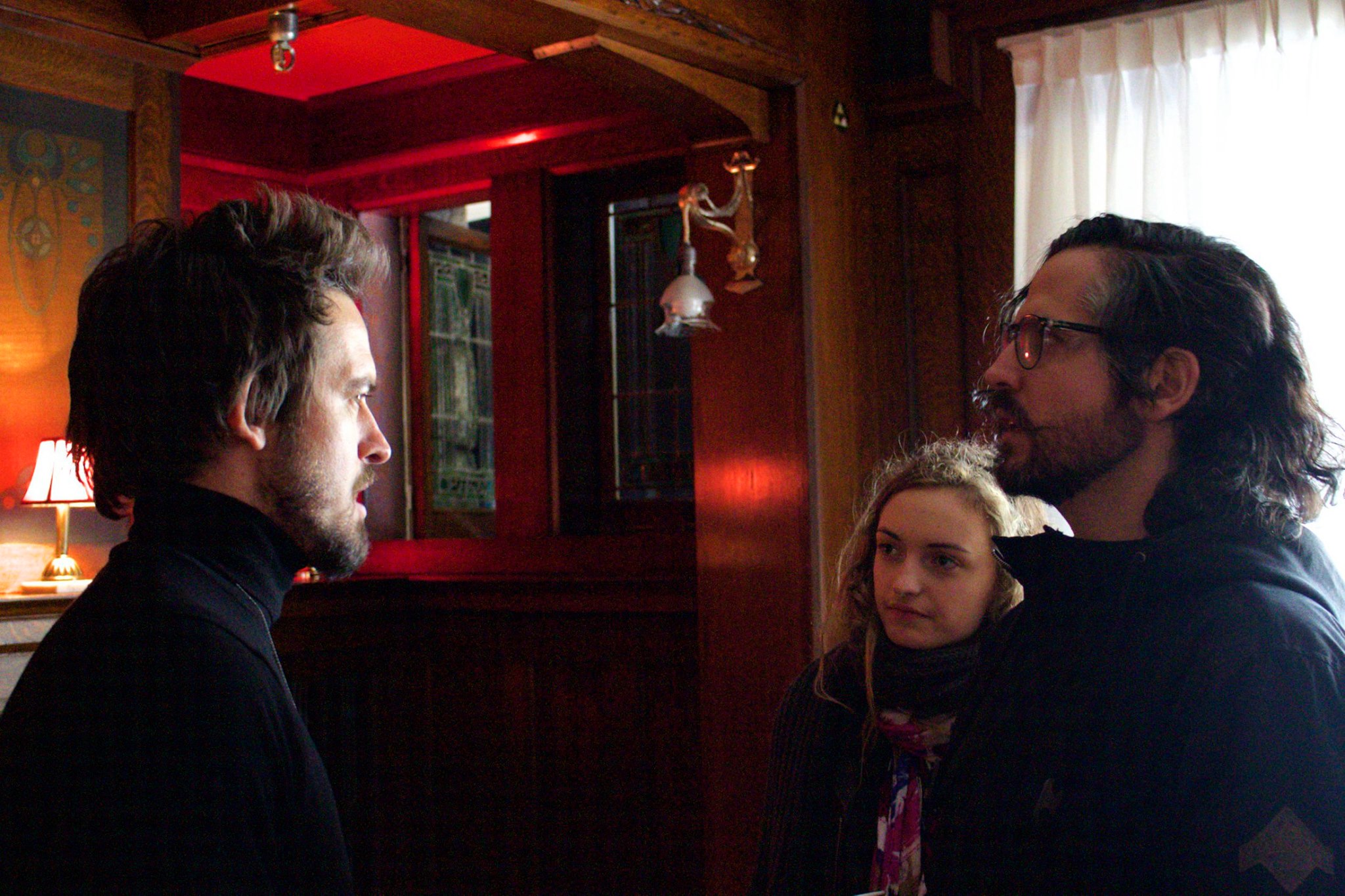 The Third Bandit. Director David I. Strasser with Producer Jessica L. Randall and Actor Will Kemp.
