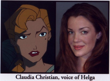 Claudia Christian in Atlantis: The Lost Empire (2001)
