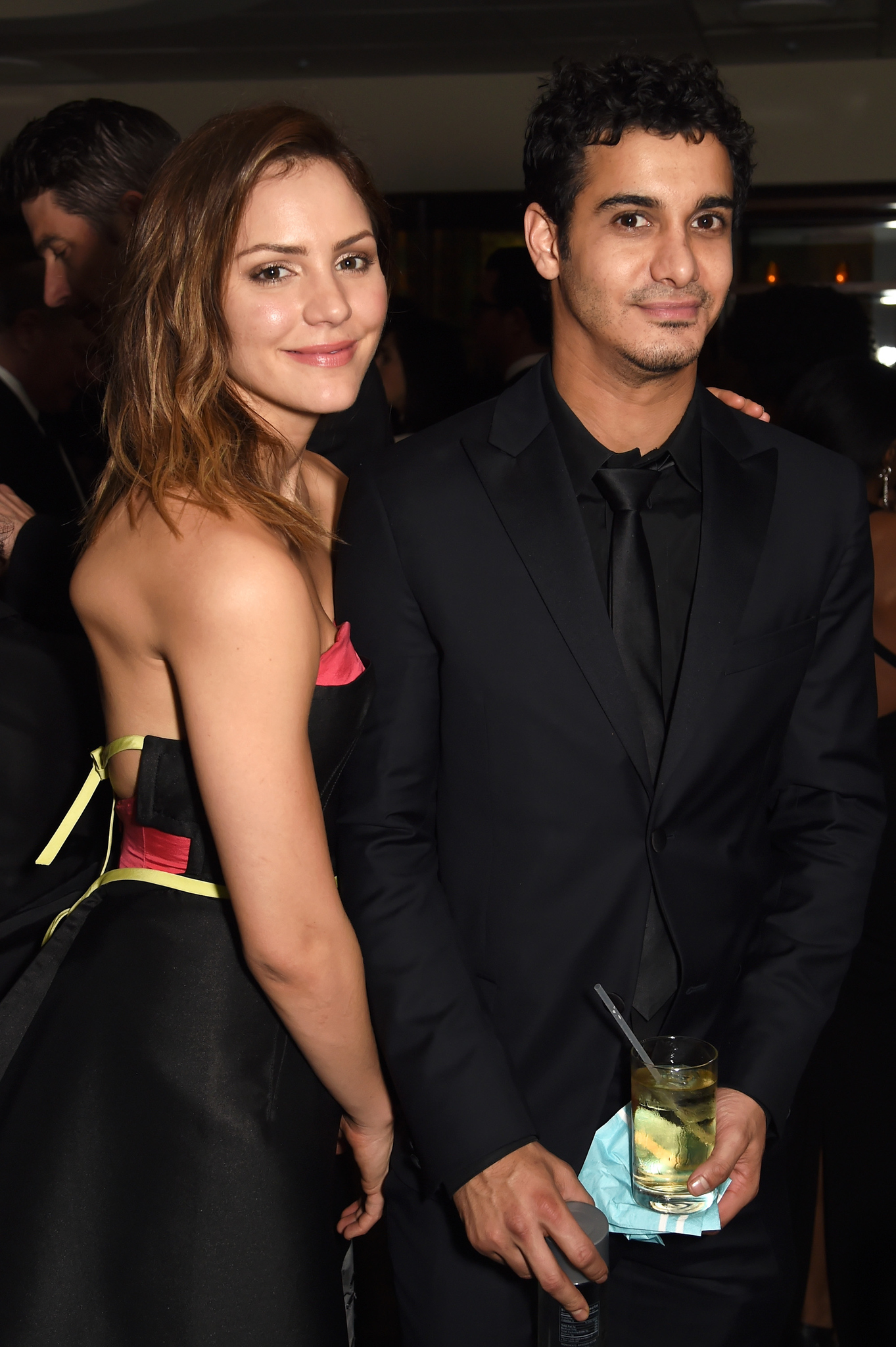 Elyes Gabel and Katharine McPhee