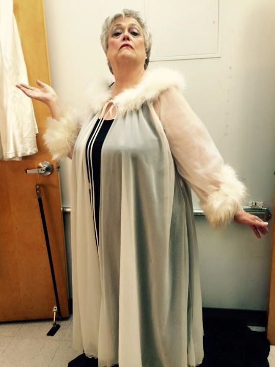 Sue Sparlin, in the role of Mrs. VanNorman, 