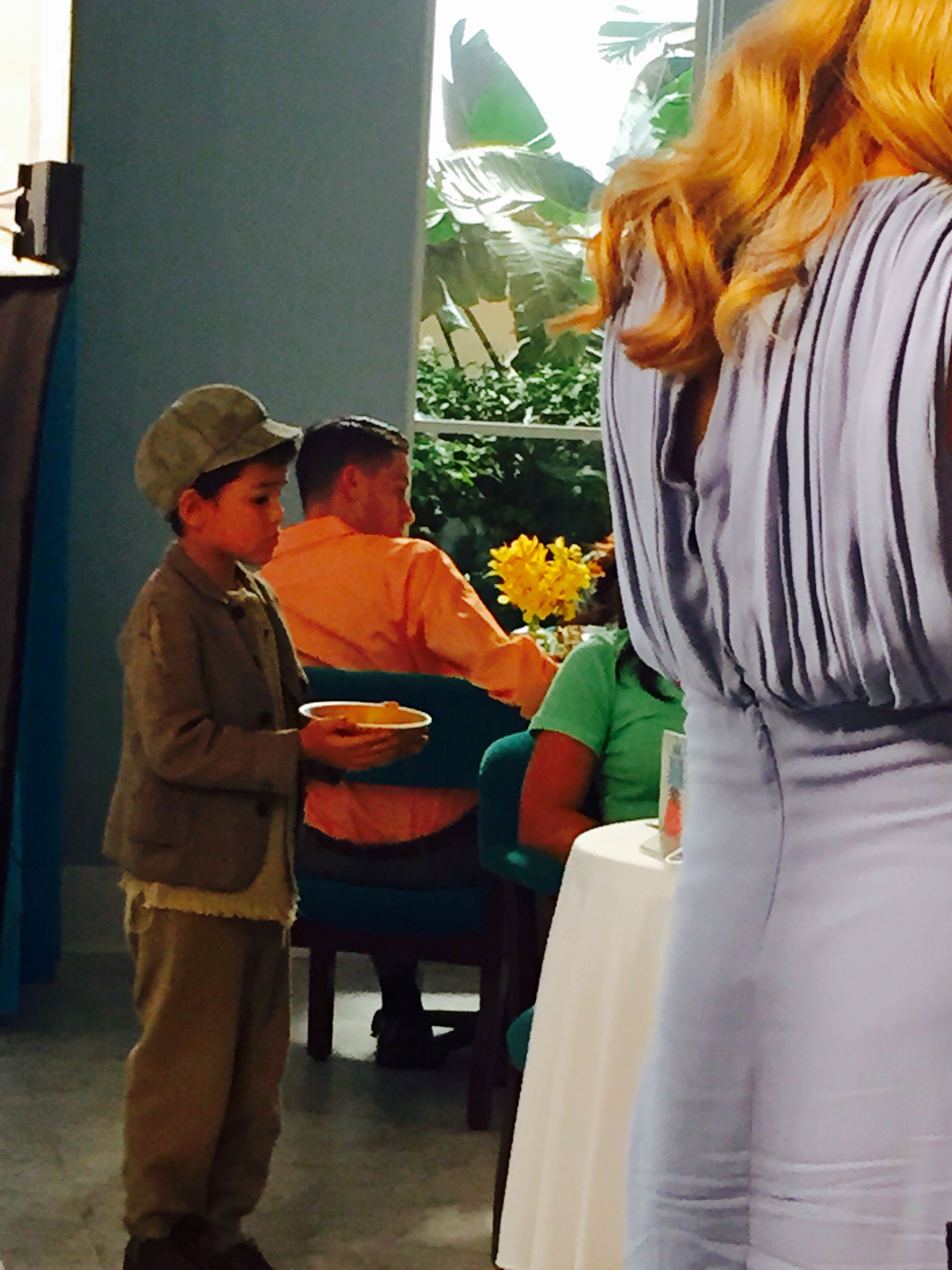 Madison playing Oliver Twist Mateo on Jane the Virgin, Chapter 28.