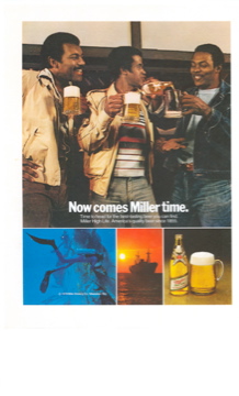 Miller Beer Print Ad (Grand Cayman Islands Shoot)