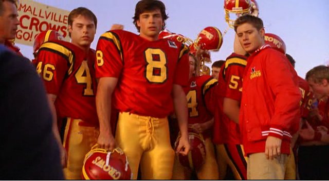 Still of Kevan Kase, Tom Welling and Jensen Ackles in Smallville: Jinx (2004 TV episode)