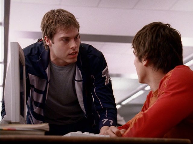Still of Kevan Kase and Sean Faris in Life As We Know It: Partly Cloudy, Chance of Sex (2004 TV episode)