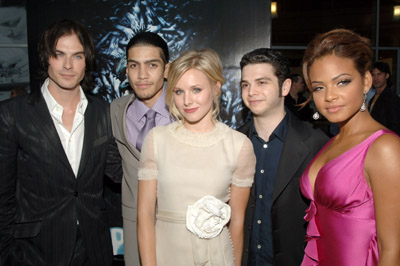 Kristen Bell, Rick Gonzalez, Samm Levine, Christina Milian and Ian Somerhalder at event of Pulse (2006)