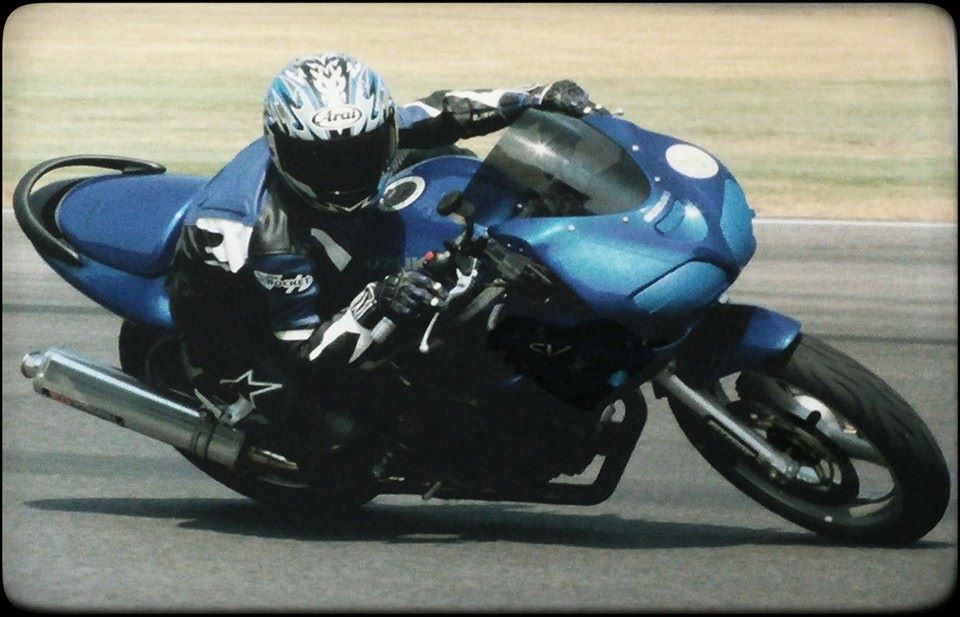 Andrea LaCole Fowler, former amateur sport bike road course racer at Barber Motor Speedway in Birmingham, Alabama 2006-2007