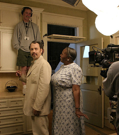 Tom Hanks and Irma P. Hall in The Ladykillers (2004)