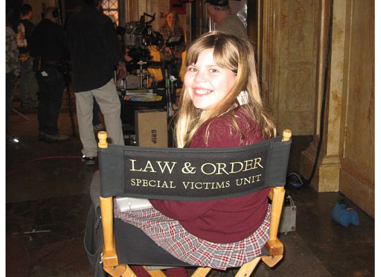 On the set of Law and Order: SVU
