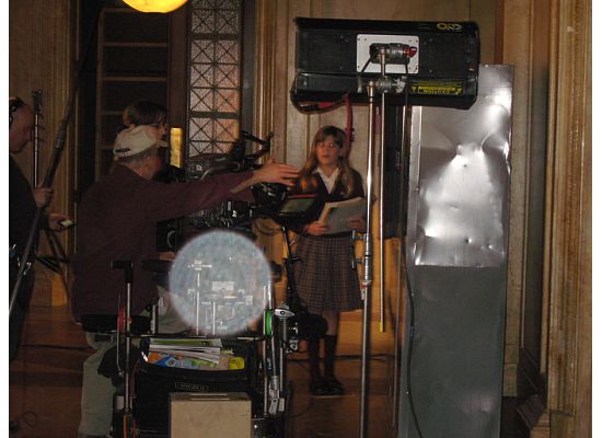 On the set of Law and Order: SVU