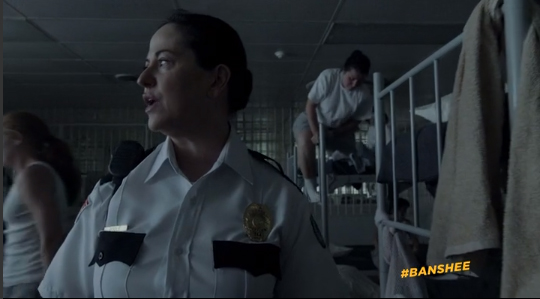 PRISON GUARD in BANSHEE