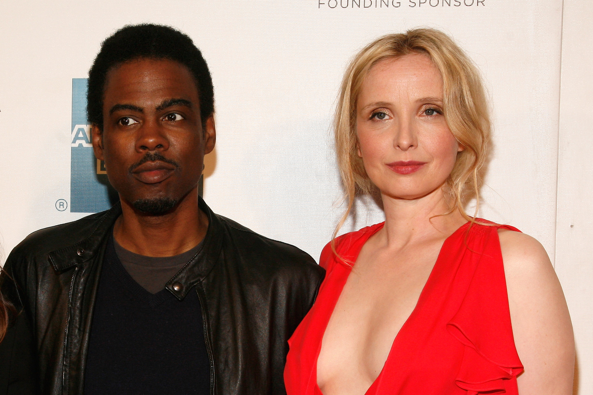 Julie Delpy and Chris Rock at event of 2 dienos Niujorke (2012)