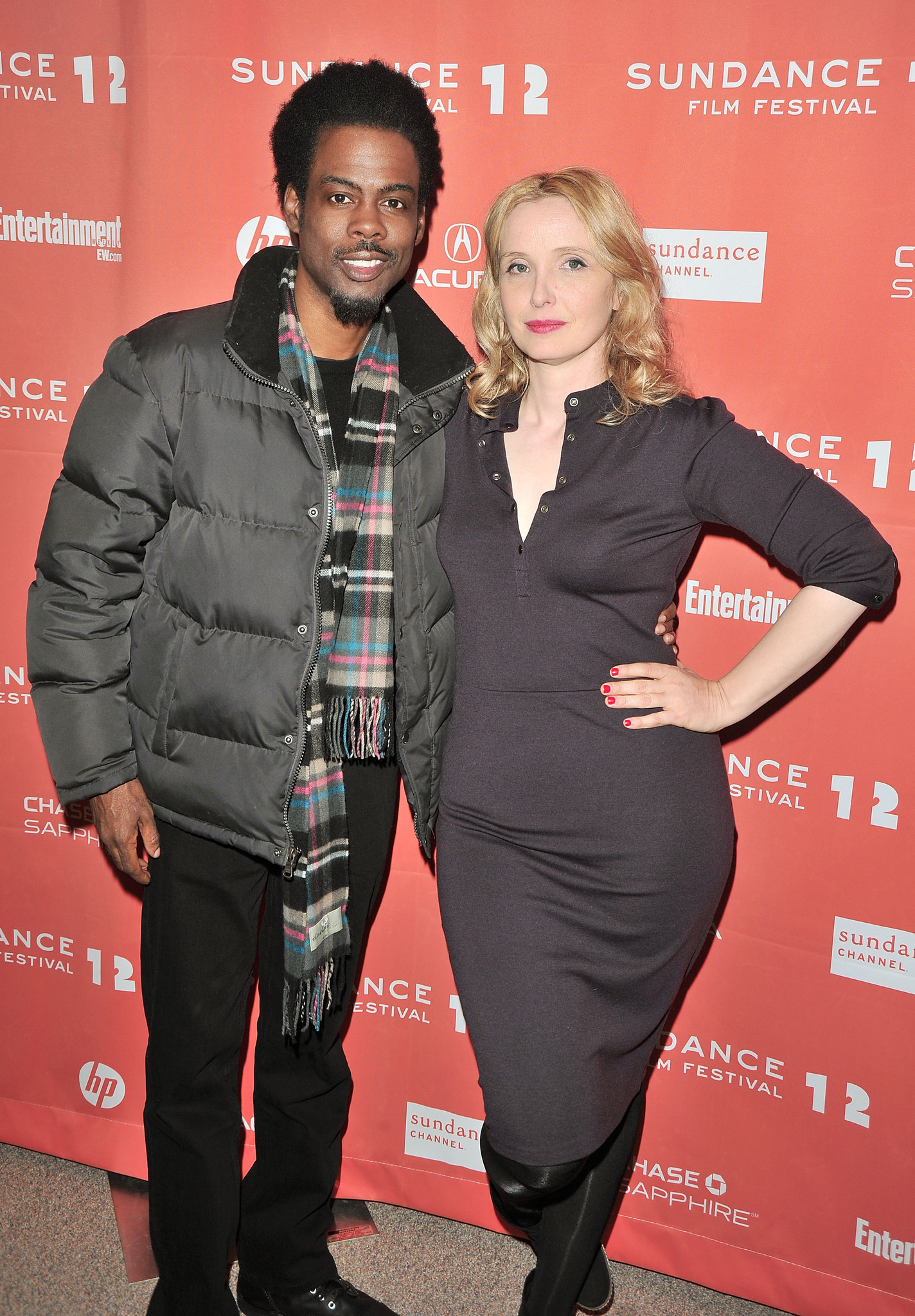 Julie Delpy and Chris Rock