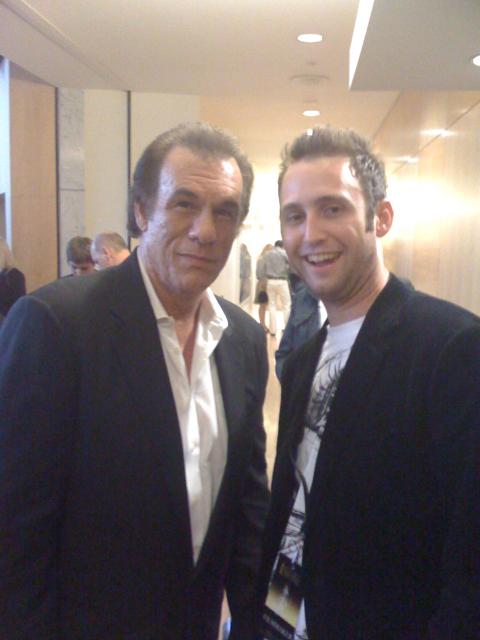 David Himes and Robert Davi and the Beverly Hill Film Festival 2008