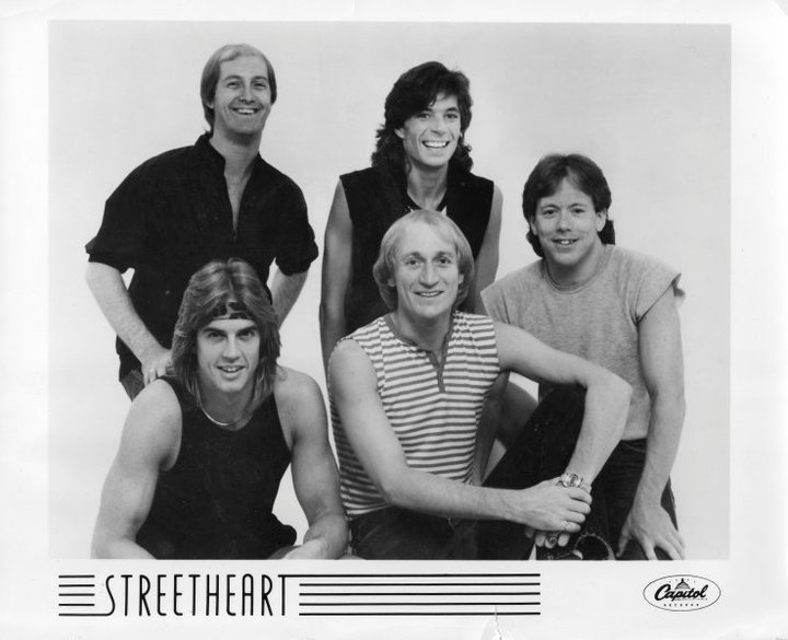 With Streetheart in 1983. Photo taken from the liner of Streetheart's platinum live album, 