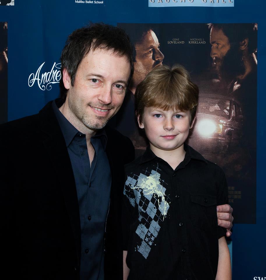 Gene Loveland and Dylan Loveland at the Choices Premier in Beverly Hills