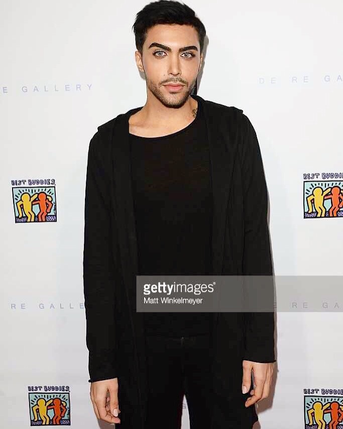 Actor Shayan arrives at the Best Buddies 'The Art of Friendship' Benefit Photo Auction hosted by De Re Gallery on March 3, 2016 in West Hollywood, California.