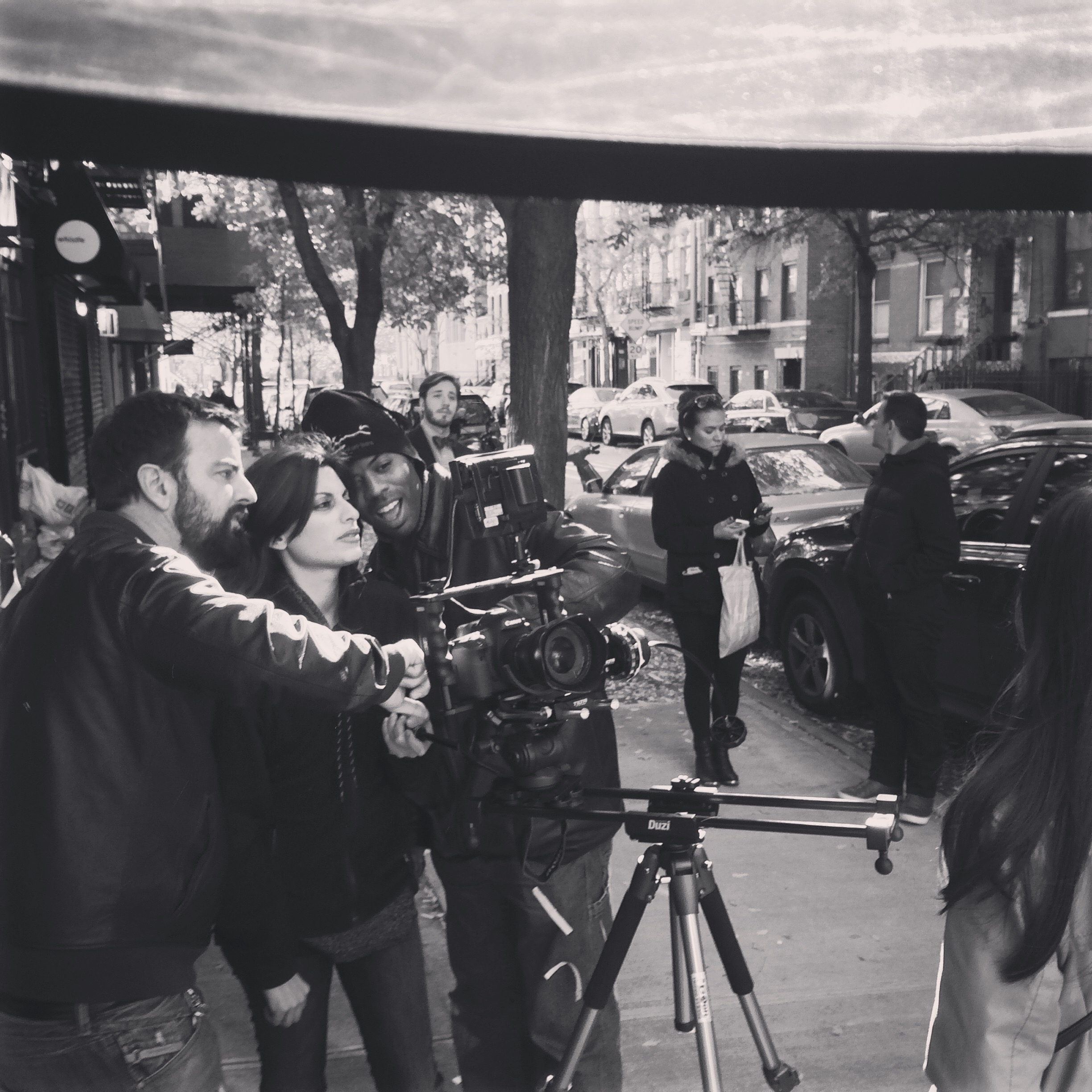 Shooting Fate2Love in New York on November 2015