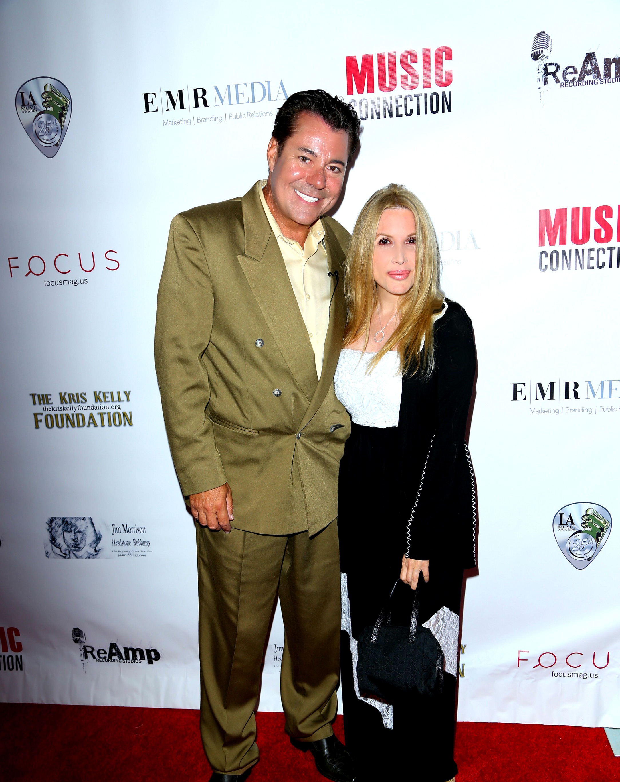 Kris Kelly and Al Bowman at the LA Music Awards