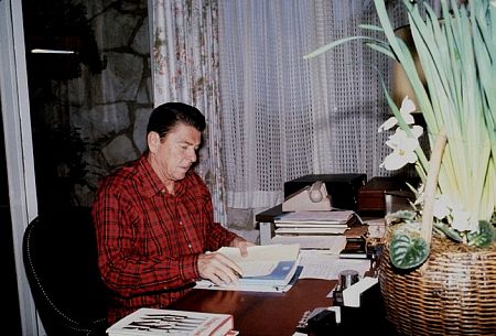 Ronald Reagan in Pacific Palisades